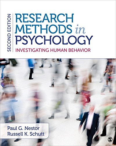 research methods in psychology investigating human behavior 2nd edition pdf