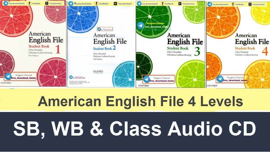 [Series] American English File Levels 1,2,3,4 ebooksz