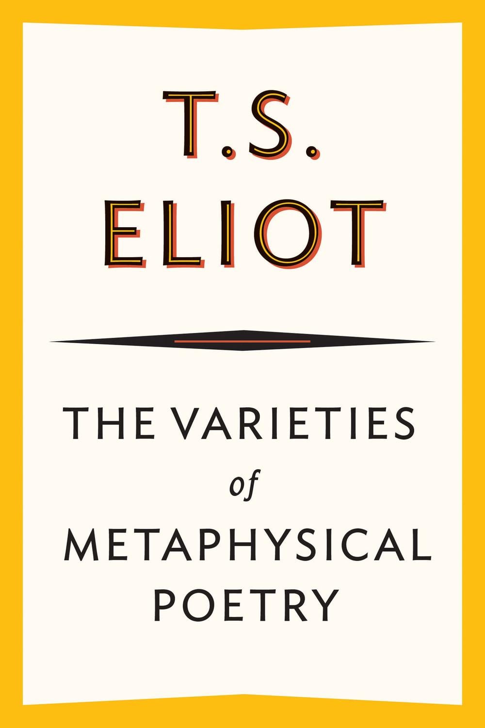 the metaphysical poets by ts eliot pdf